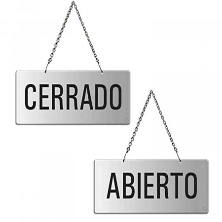 SEÑALES DE IDENTIFICACION ABIERTO / CERRADO