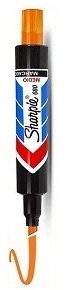 MARCADOR MARKETTE SHARPIE 680 NARANJA PUNTA GRUESA REF. 302054