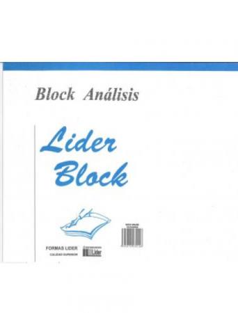 BLOCK DE ANALISIS 10 COLUMNAS REF. 280500