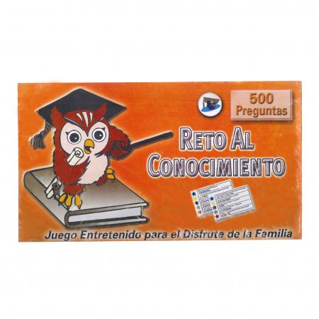 RETO AL CONOCIMIENTO x 500 PREGUNTAS REF. JU011