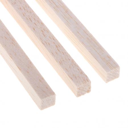 MADERA BALSA CUADRADO 6.0 x 6.0 x 910mm REF. V-6X6
