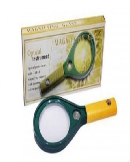 LUPA DE DOBLE VIDRIO CON BRUJULA x 5' REF. 2022L