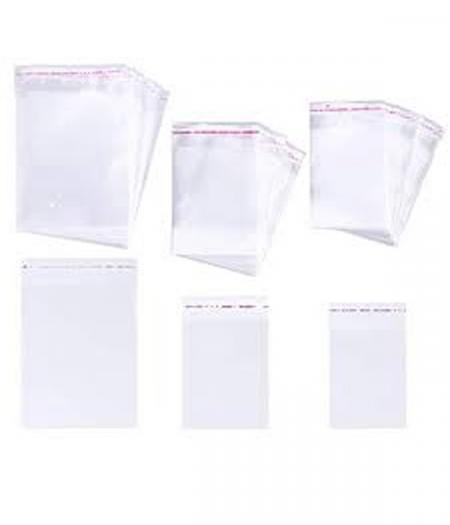 BOLSA OPP POLLY CON PEGANTE y BORDE BLANCO  REF. 16x20+2+3