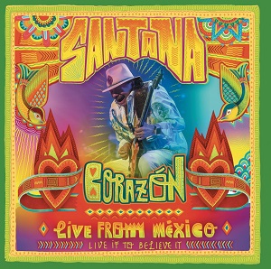 CD CARLOS SANTANA - CORAZON LIVE FROM MEXICO REF. 888750088727