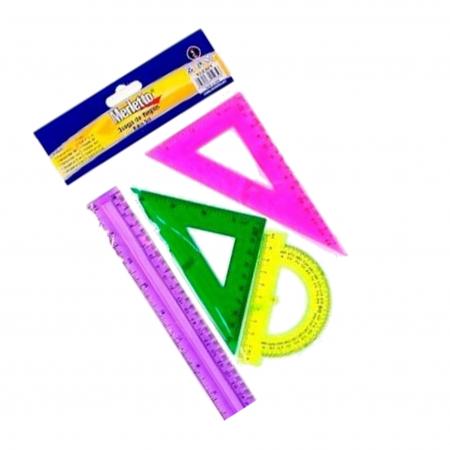 JUEGO GEOMETRICO MERLETTO x 4 PZAS COLORES SURTIDOS REF. 780-2335873 - SEI0020