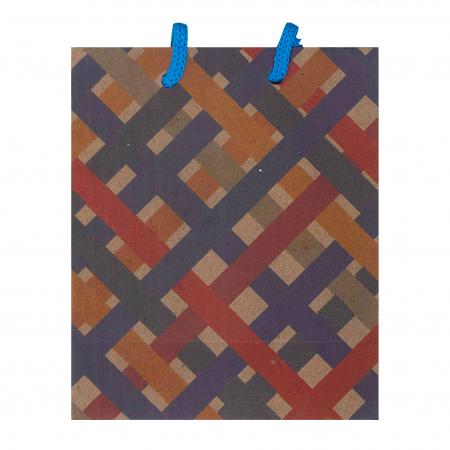 BOLSA DE REGALO KRAFT DECORADA # 32 REF. BK#32 - BKD#32