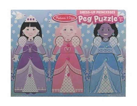 JUEGO DIDACTICO DE MADERA PARA ENCAJAR PRINCESAS REF. 9056