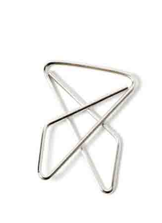 CAJA DE CLIPS MARIPOSA Nº 1 OFIART x 12 PZAS REF 0F-25 