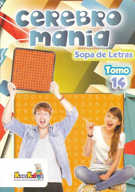 CEREBROMANIA SOPAS DE LETRAS (TOMO 14) REF. CKL814