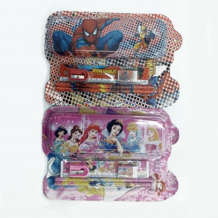 ESC. SET ESCOLAR INFANTIL DE VAROS MOTIVOS  CD-821D