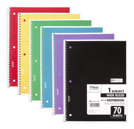 CUADERNO ANILLADO TESIS MEAD x 70 HOJA REF. B-106