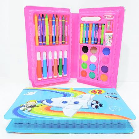 SET DE PINTURA PARA NIÑOS x 42 PIEZAS 