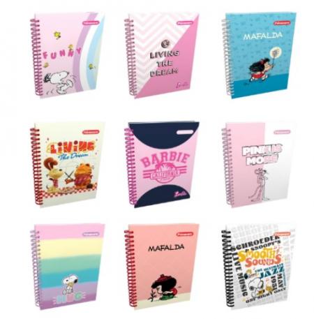 ESC. CUADERNO ANILLADO PRIMAVERA x 7M MUJER MIX REF. 1510